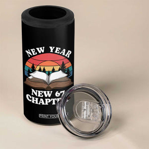 Funny Six Seven Meme 4 in 1 Can Cooler Tumbler New Year New 67 Chapter TS14 Print Your Wear