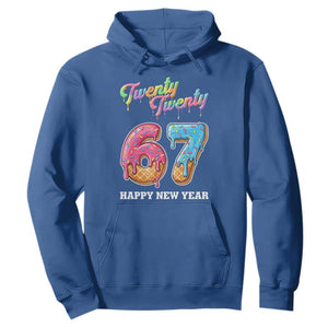 67 Six Seven Meme Hoodie New Year 2026 Ice Cream Drip TS14 Royal Blue Print Your Wear