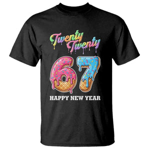 67 Six Seven Meme T Shirt New Year 2026 Ice Cream Drip TS14 Black Print Your Wear