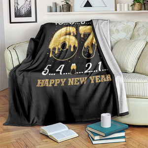 67 Six Seven Meme Throw Blanket Happy New Year 2026 TS14 Print Your Wear