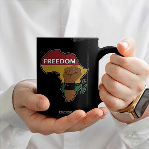 Africa Freedom Liberation Black Power Coffee Mug TS14 Print Your Wear