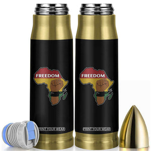 Africa Freedom Liberation Black Power Bullet Tumbler TS14 Black Print Your Wear