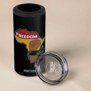 Africa Freedom Liberation Black Power 4 in 1 Can Cooler Tumbler TS14 Print Your Wear
