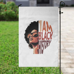 I Am Black History Garden Flag African American Pride TS14 Print Your Wear