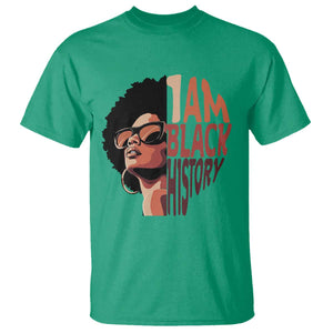 I Am Black History T Shirt African American Pride TS14 Irish Green Print Your Wear