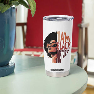 I Am Black History Tumbler Cup African American Pride TS14 Print Your Wear