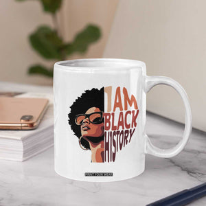 I Am Black History Coffee Mug African American Pride TS14 Print Your Wear