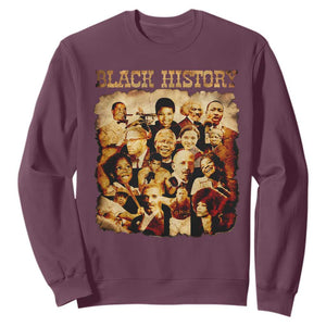Black History Month Sweatshirt African American Pride TS14 Maroon Print Your Wear