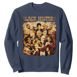 Black History Month Sweatshirt African American Pride TS14 Navy Print Your Wear