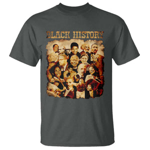 Black History Month T Shirt African American Pride TS14 Dark Heather Print Your Wear