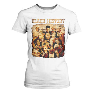 Black History Month T Shirt For Women African American Pride TS14 White Print Your Wear