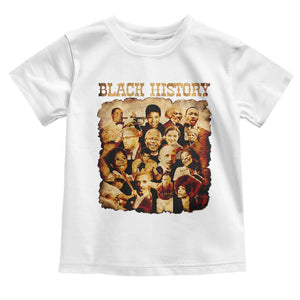 Black History Month Toddler T Shirt African American Pride TS14 White Print Your Wear