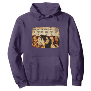 Black History Month Hoodie African American Women Pride TS14 Purple Print Your Wear