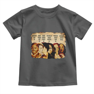 Black History Month Toddler T Shirt African American Women Pride TS14 Dark Heather Print Your Wear