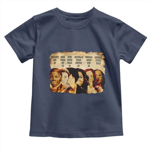 Black History Month Toddler T Shirt African American Women Pride TS14 Navy Print Your Wear