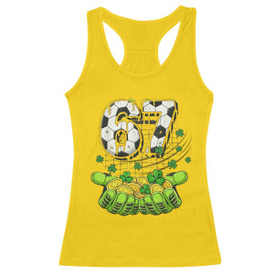 67 Soccer St Patricks Day Racerback Tank Top Funny Six Seven Gen Alpha Meme Drip TS14 Daisy Print Your Wear