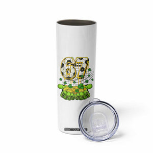 67 Soccer St Patricks Day Skinny Tumbler Funny Six Seven Gen Alpha Meme Drip TS14 Print Your Wear