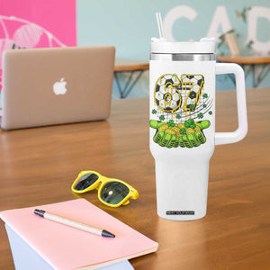 67 Soccer St Patricks Day Tumbler With Handle Funny Six Seven Gen Alpha Meme Drip TS14 Print Your Wear