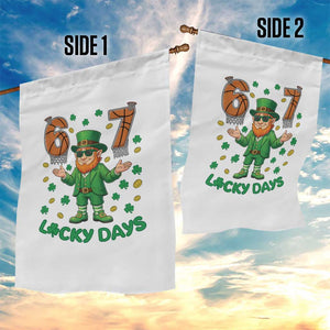 67 Basketball St Patricks Day Garden Flag Funny Six Seven Leprechaun Meme TS14 Print Your Wear