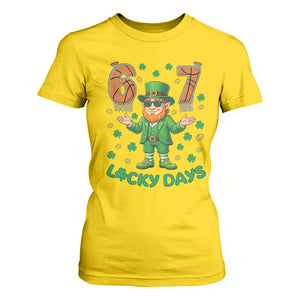 67 Basketball St Patricks Day T Shirt For Women Funny Six Seven Leprechaun Meme TS14 Daisy Print Your Wear