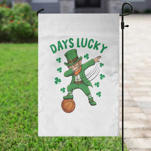 Funny Dabbing Leprechaun St Patricks Day Garden Flag Days Lucky TS14 Print Your Wear
