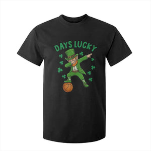 Funny Dabbing Leprechaun St Patricks Day T Shirt For Kid Days Lucky TS14 Black Print Your Wear