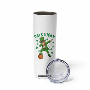 Funny Dabbing Leprechaun St Patricks Day Skinny Tumbler Days Lucky TS14 Print Your Wear