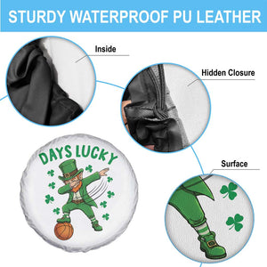 Funny Dabbing Leprechaun St Patricks Day Spare Tire Cover Days Lucky TS14 Print Your Wear