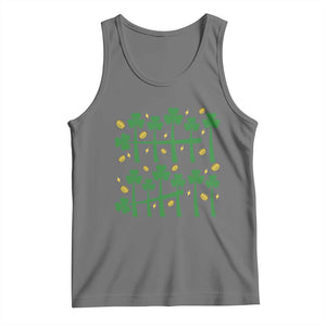 67 St Patricks Day Tank Top Funny Six Seven Gen Alpha Meme TS14 Black Heather Print Your Wear