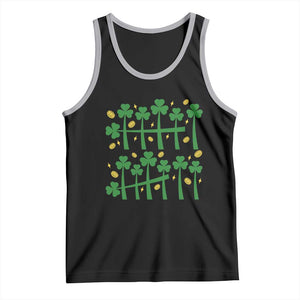 67 St Patricks Day Tank Top Funny Six Seven Gen Alpha Meme TS14 Black Athletic Heather Print Your Wear