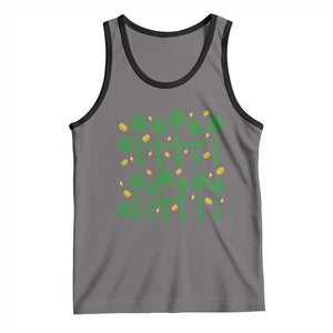 67 St Patricks Day Tank Top Funny Six Seven Gen Alpha Meme TS14 Deep Heather Black Print Your Wear
