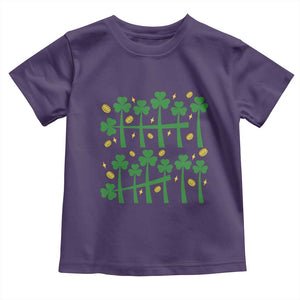 67 St Patricks Day Toddler T Shirt Funny Six Seven Gen Alpha Meme TS14 Purple Print Your Wear