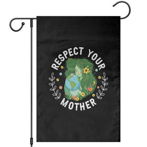Respect Your Mother Garden Flag Earth Mother Women Girl TS14 Black Print Your Wear