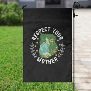 Respect Your Mother Garden Flag Earth Mother Women Girl TS14 Print Your Wear