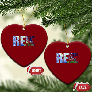 Earth Day Ceramic Ornament Recycle Reuse Renew Rethink TS14 Print Your Wear