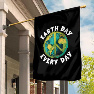 Earth Day Everyday Garden Flag Peace Sign Nature Lover TS14 Print Your Wear