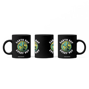 Earth Day Everyday Coffee Mug Peace Sign Nature Lover TS14 Print Your Wear