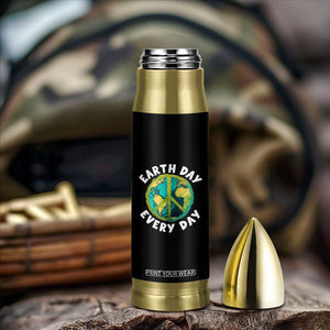 Earth Day Everyday Bullet Tumbler Peace Sign Nature Lover TS14 Print Your Wear