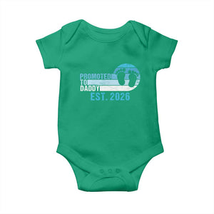 Promoted to Daddy 2026 Baby Onesie Funny Pregnancy Reveal