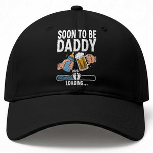 Dad to Be 2026 Baseball Cap Promoted To Daddy Beer Lover New Baby Gift