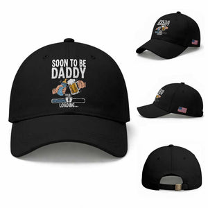 Dad to Be 2026 Baseball Cap Promoted To Daddy Beer Lover New Baby Gift