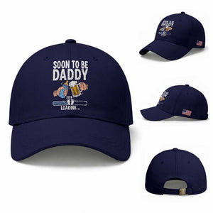 Dad to Be 2026 Baseball Cap Promoted To Daddy Beer Lover New Baby Gift