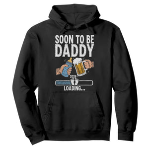 Dad to Be 2026 Hoodie Promoted To Daddy Beer Lover New Baby Gift
