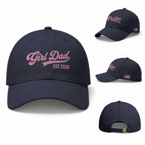 Soon to Be Daddy of Baby Girl 2026 Baseball Cap Promoted to Daddy New Dad