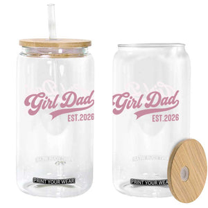 Soon to Be Daddy of Baby Girl 2026 Glass Can Promoted to Daddy New Dad