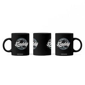 Promoted To Daddy It's A Boy Coffee Mug Funny Pregnancy Reveal