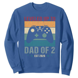 Dad Level Unlocked Sweatshirt Funny New Dad Gaming Father's Day Gift