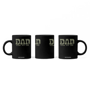 Dad Veteran Myth Legend Dad Military Father Gift Coffee Mug