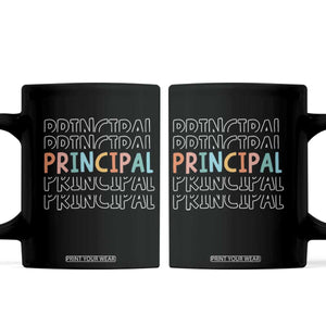 Boho Retro Vintage Principal Back to School Coffee Mug TS14 Black Print Your Wear