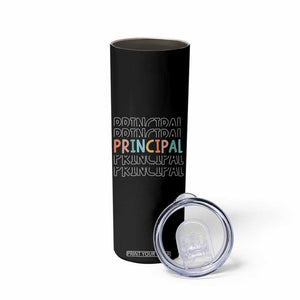 Boho Retro Vintage Principal Back to School Skinny Tumbler TS14 Print Your Wear
